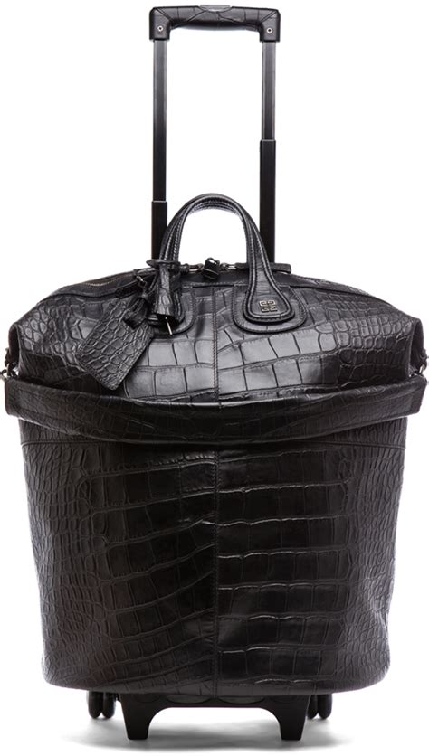 givenchy nightingale trolley bag replica|Givenchy Nightingale Crocodile Stamped Trolley .